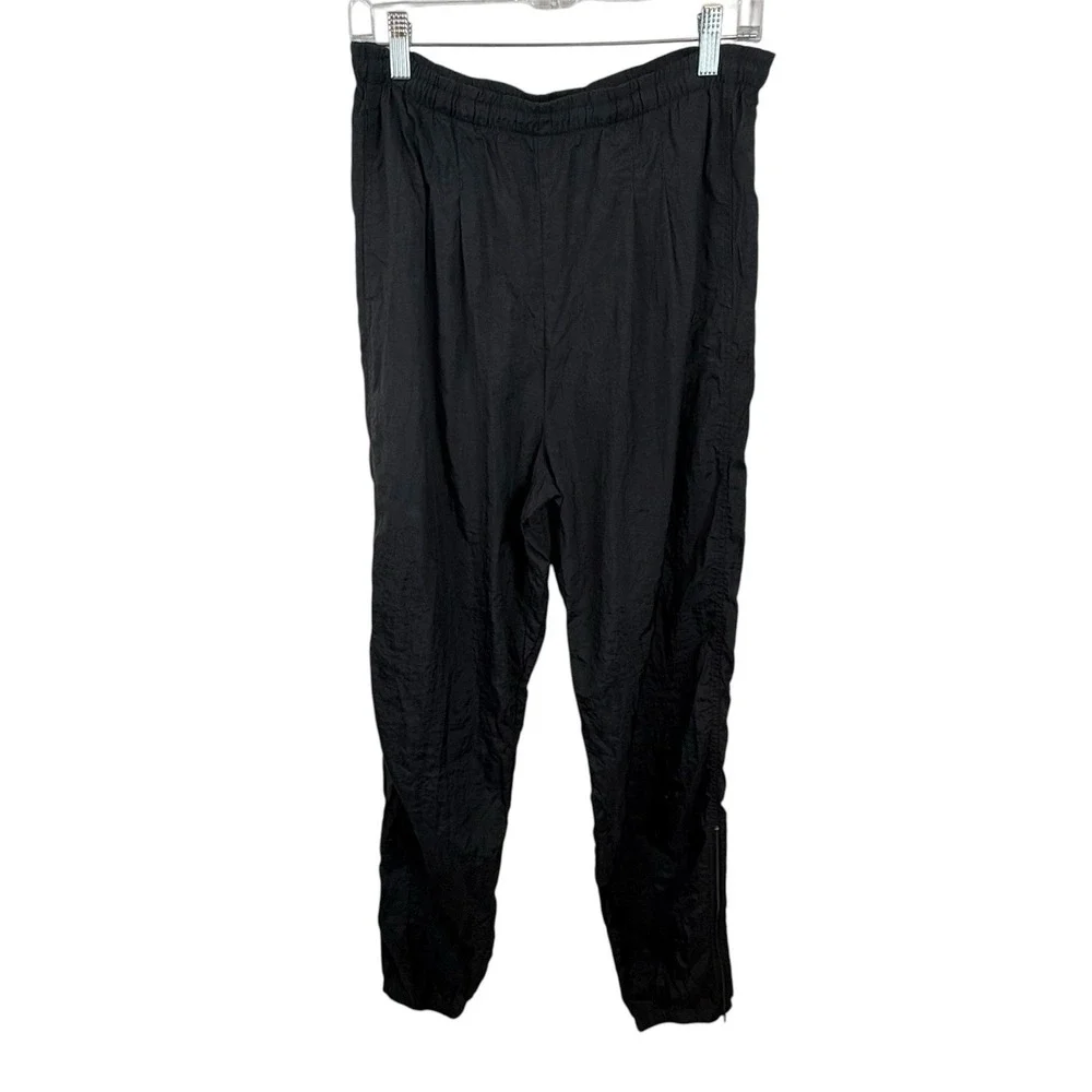 Vintage 90s Nike‎ Joggers Men's Black Windbreaker Nylon Size M